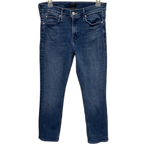 Mother lil mother lil mid rise dazzler ankle jeans in nothing between us - Picture 3 of 13